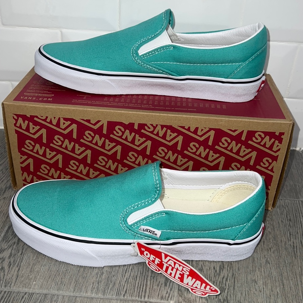 🏄‍♂️ Vans Classic Slip On Teal